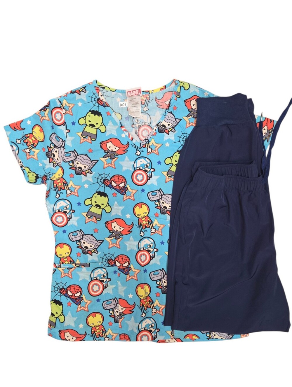 Baby Avengers Scrub Set